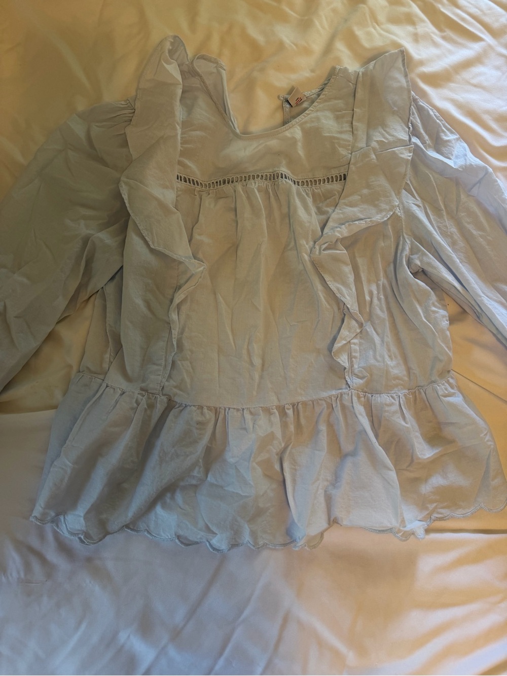 Professional Blouse with Ruffles